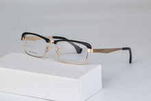 Загрузить изображение в средство просмотра галереи, Классические мужские очки, очки с черепаховыми бровями, мультифокальные очки для чтения, мужские роскошные очки по рецепту для мужчин 6007/2601 
