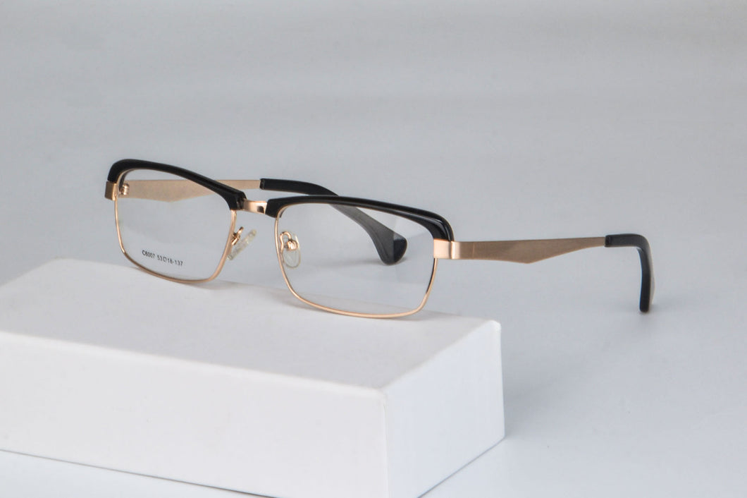 Classic Men’s Glasses Turtle Eyebrows Eyeglasses Multifocal Reading GLasses Man Prescription customized luxury eyewear for Men 6007/2601