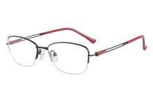 Load image into Gallery viewer, Metal Half Frames Clean Lens Anti Blue Light Reading Glasses- DC5071
