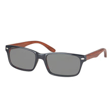 Load image into Gallery viewer, SHINU Men&#39;s Polarized Myopia Sunglasses Wood Legs Shortighted Driving Glasses Prescription Nearsighted Glasses-F024
