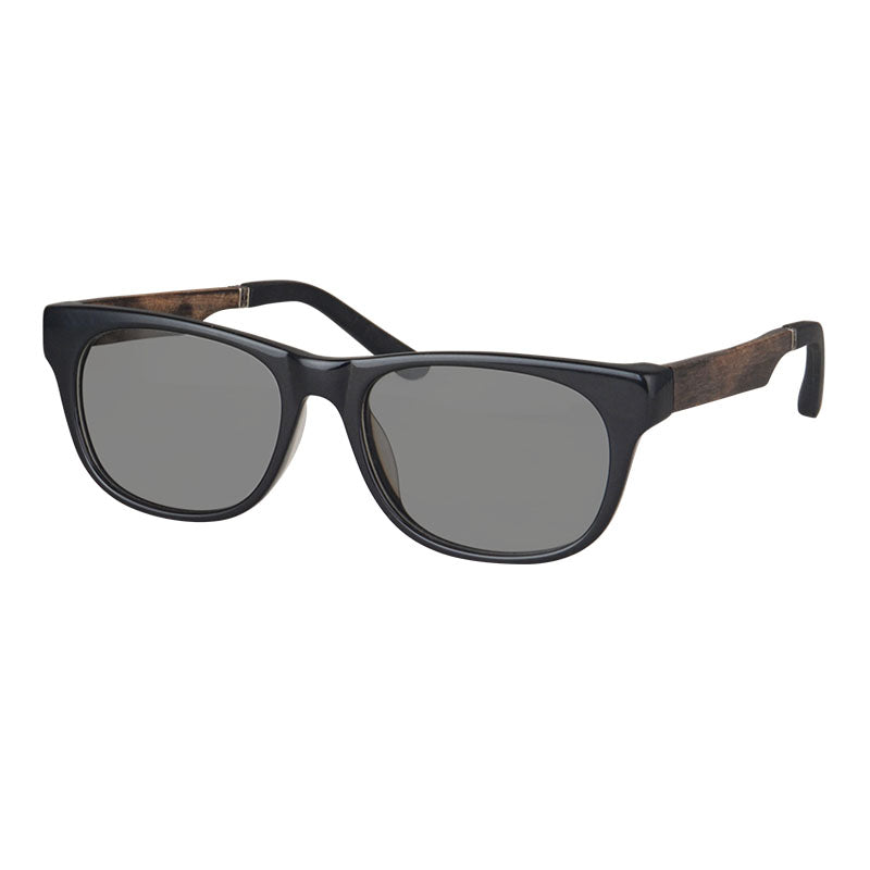 SHINU Polarized Sunglasses Men Shortighted Driving Myopia Glasses Wood Legs Nearsighted Glasses-ZF109