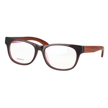 Load image into Gallery viewer, SHINU Wood Legs Eyeglasses Frame Men Progressive Multifocal Reading Glasses Custom Prescription Anti Radiation Glasses  F0018
