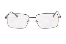 Загрузить изображение в средство просмотра галереи, Очки для чтения компьютера SHINU с металлической оправой и прогрессивной множественной фокусировкой, мультифокальные очки для дальнего зрения-MSH030
