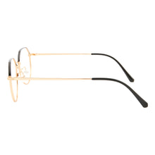Load image into Gallery viewer, Round Metal Frames Clean Lens Anti Blue Light Reading Glasses- H90305
