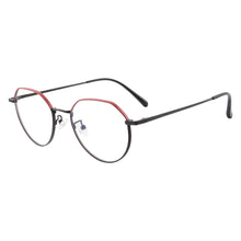 Load image into Gallery viewer, Round Metal Frames Clean Lens Anti Blue Light Progressive Multifocus Reading Glasses-H90305
