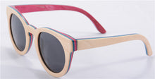 Carregar imagem no visualizador da galeria, Uoouoo óculos de sol polarizados de madeira, feminino, lente de cor de bambu, óculos de sol para homens, skate, óculos de madeira feitos à mão, óculos de pesca
