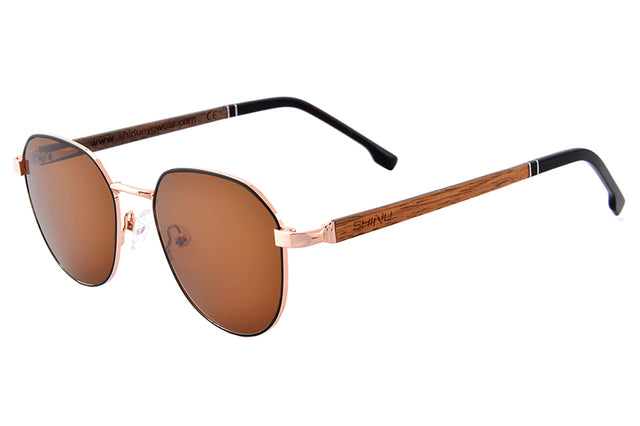 Поляризационные солнцезащитные очки из смолы, деревянные модные очки, деревянные солнцезащитные очки cat 3 uv400, очки для близорукости с деревянной коробкой, солнцезащитные очки
