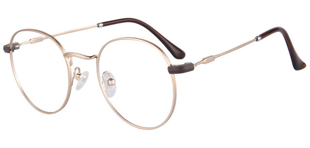polarized sunglasses women clip-on sun-glasses men optics frame  Customized Prescription Retro metal eyeglass frame 3042