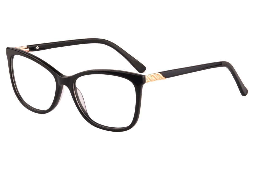 Women Acetate Frames Anti Blue Light Myopia Glasses- RD367