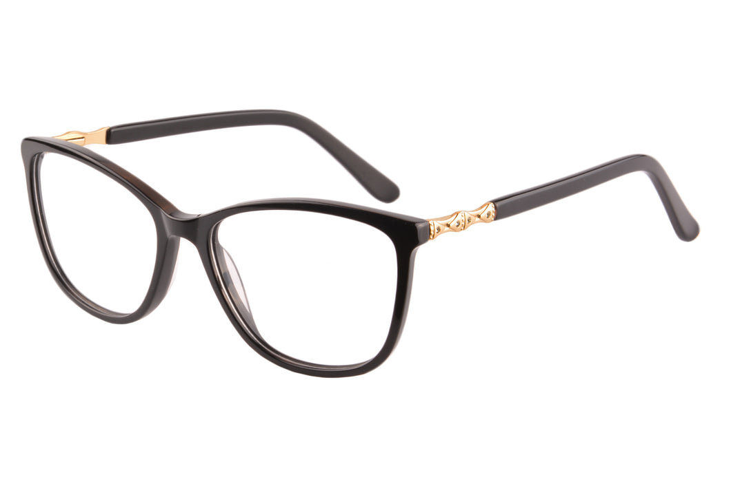 Женские очки для чтения в ацетатной оправе с чистыми линзами и защитой от синего света — RD1396